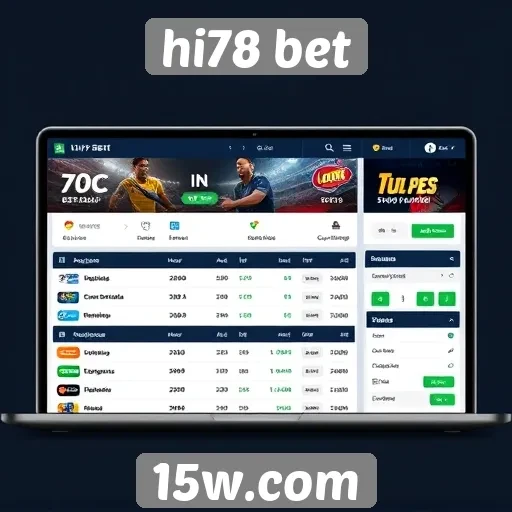Interface do usuário da hi78 bet é intuitiva